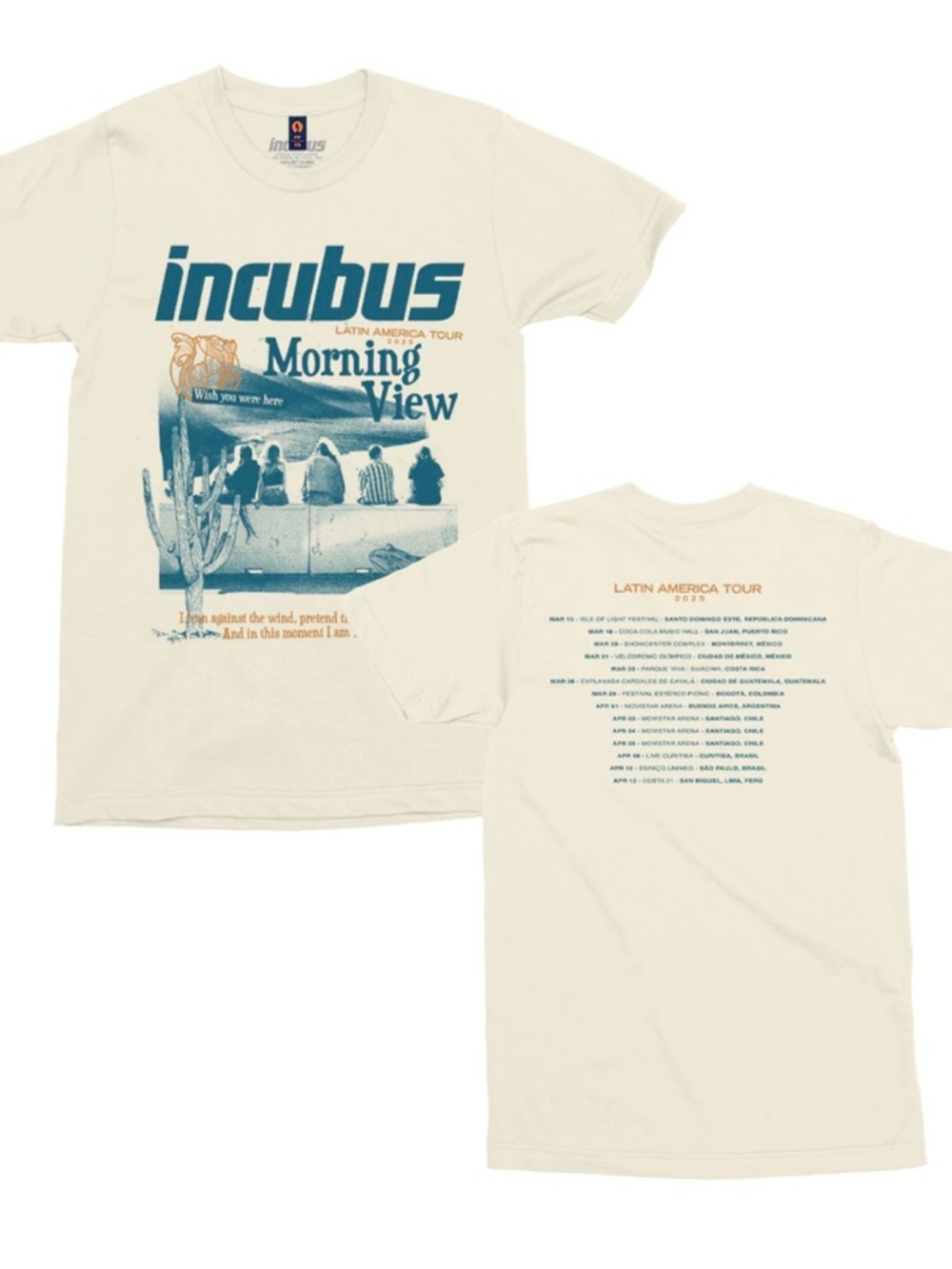 Incubus - Morning View Shirt - NEW - size XL - Picture 3 of 8